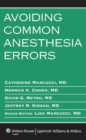 Avoiding Common Anesthesia Errors - Book