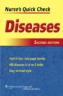 Nurse's Quick Check: Diseases - Book