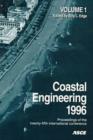 Coastal Engineering 1996 : Proceedings of the Twenty-fifth International Conference Held in Orlando, Florida, September 2-6, 1996 - Book