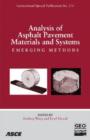 Analysis of Asphalt Pavement Materials and Systems : Engineering Methods - Book