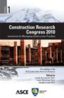 Construction Research Congress 2010 : Innovation for Reshaping Construction Practice - Book