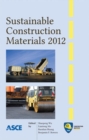 Sustainable Construction Materials 2012 - Book