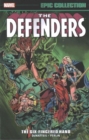Defenders Epic Collection: The Six-fingered Hand Saga - Book