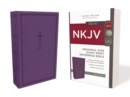 NKJV, Reference Bible, Personal Size Giant Print, Leathersoft, Purple, Red Letter, Comfort Print : Holy Bible, New King James Version - Book