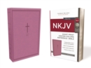 NKJV, Reference Bible, Center-Column Giant Print, Leathersoft, Pink, Red Letter, Comfort Print : Holy Bible, New King James Version - Book