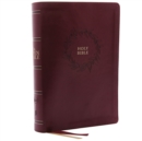 The KJV Open Bible: Complete Reference System, Burgundy Leathersoft, Red Letter, Comfort Print (Thumb Indexed): King James Version - Book