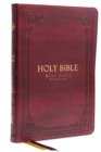 KJV Holy Bible: Large Print Thinline, Burgundy Leathersoft, Red Letter, Comfort Print: King James Version - Book