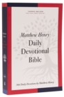 NKJV, Matthew Henry Daily Devotional Bible, Paperback, Red Letter, Comfort Print : 366 Daily Devotions by Matthew Henry - Book