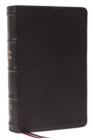 KJV Holy Bible: Large Print Single-Column with 43,000 End-of-Verse Cross References, Black Genuine Leather, Personal Size, Red Letter, (Thumb Indexed): King James Version - Book