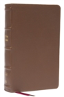 KJV Holy Bible: Large Print Single-Column with 43,000 End-of-Verse Cross References, Brown Genuine Leather, Personal Size, Red Letter, Comfort Print: King James Version - Book