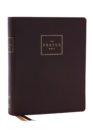 The Prayer Bible: Pray God’s Word Cover to Cover (NKJV, Brown Genuine Leather, Red Letter, Comfort Print) - Book