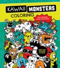 Kawaii Monsters Coloring Book : Color Adorably Spooky Characters - Book