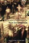 Biographical Dictionary of Sociologists - Book