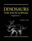 Dinosaurs : The Encyclopedia, Supplement 7 - Book