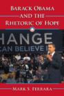Barack Obama and the Rhetoric of Hope - Book