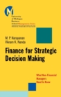 Finance for Strategic Decision-Making : What Non-Financial Managers Need to Know - Book