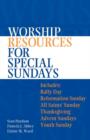 Worship Resources for Special Sundays - Book