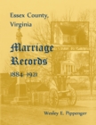 Essex County, Marriage Records, 1884-1921 - Book