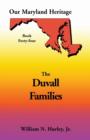 Our Maryland Heritage, Book 44 : Duvall Family - Book