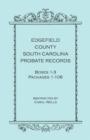 Edgefield County, South Carolina, Probate Records, Boxes One Through Three, Packages 1-106 - Book