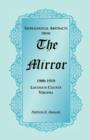 Genealogical Abstracts from the Mirror, 1900-1919, Loudoun County, Virginia - Book