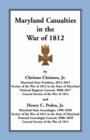 Maryland Casualties in the War of 1812 - Book