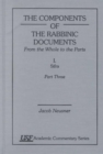 The Components of the Rabbinic Documents, From the Whole to the Parts : Vol. I, Sifra, Part III: Parts 10-13, Chapters 195-277 - Book