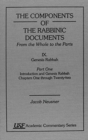 The Components of the Rabbinic Documents, From the Whole to the Parts : Vol. IX, Genesis Rabbah, Part I: Introduction and Genesis Rabbah Chapters 1-22 - Book