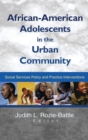 African-American Adolescents in the Urban Community : Social Services Policy and Practice Interventions - Book