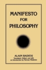 Manifesto for Philosophy - Book
