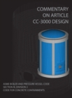 Commentary on Article CC-3000 Design - Book