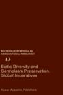 Biotic Diversity and Germplasm Preservation, Global Imperatives - Book