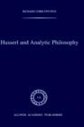 Husserl and Analytic Philosophy - Book