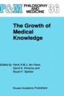 The Growth of Medical Knowledge - Book