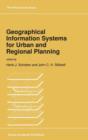 Geographical Information Systems for Urban and Regional Planning - Book