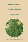 Phrase Structure in Natural Language - Book