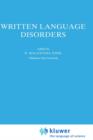 Written Language Disorders - Book
