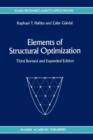 Elements of Structural Optimization - Book