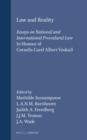 Law and Reality : Essays on National and International Procedural Law in Honour of Cornelis Carel Albert Voskuil - Book