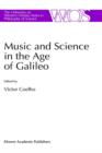 Music and Science in the Age of Galileo - Book