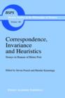 Correspondence, Invariance and Heuristics : Essays in Honour of Heinz Post - Book