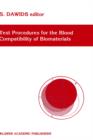 Test Procedures for the Blood Compatibility of Biomaterials - Book