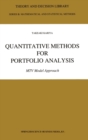 Quantitative Methods for Portfolio Analysis : MTV Model Approach - Book