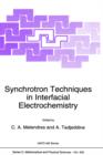 Synchrotron Techniques in Interfacial Electrochemistry - Book