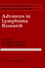 Advances in Lymphoma Research - Book