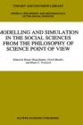 Modelling and Simulation in the Social Sciences from the Philosophy of Science Point of View - Book