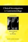 Clinical Investigations in Gastroenterology - Book