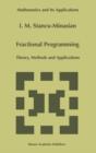 Fractional Programming : Theory, Methods and Applications - Book