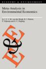 Meta-Analysis in Environmental Economics - Book