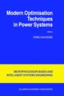 Modern Optimisation Techniques in Power Systems - Book